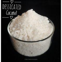 A picture of Dessicated coconut.