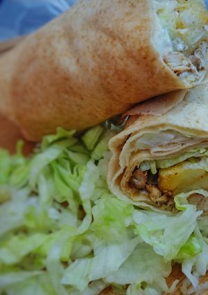 A picture of Easy and Quick Chicken Shawarma.