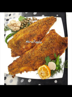 عکسی از دستور ماهی سوخاری بدون روغن