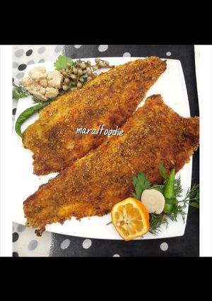 عکسی از دستور ماهی سوخاری بدون روغن