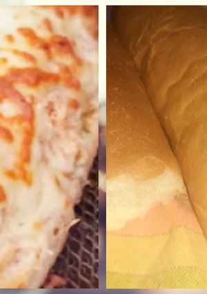 صورة لوصفة استفيدي من الخبز البايت 🥖ساندويش الطاجين🥪