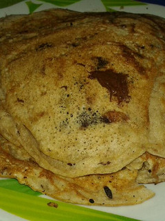 Una foto de Hot cake de chocolate para una Tarde! :v