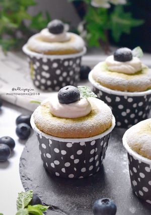 Foto resep Matcha hokaido cupcake