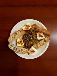 Una foto de Combo de cebolla con raices y jerminados