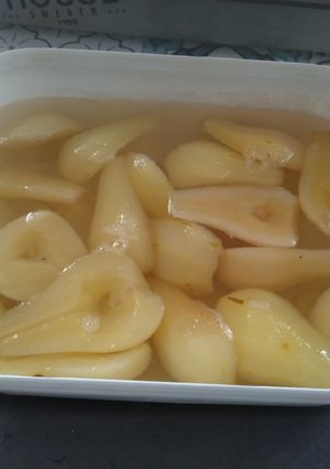 Une photo de Poire au sirop