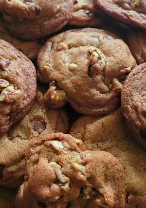 A picture of Brown Butter Chocolate Chip Cookies.