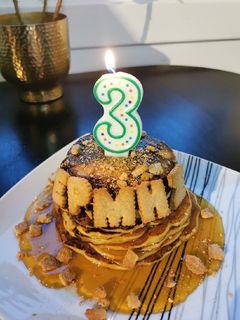 Φωτογραφία της συνταγής Τούρτα με pancakes μήλου!