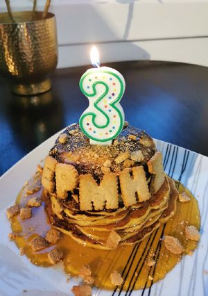 Φωτογραφία της συνταγής Τούρτα με pancakes μήλου!
