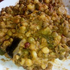 A picture of Delicious Creamy Refried Githeri.
