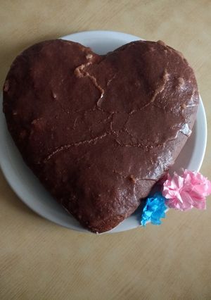 Una foto de Mini torta o budín de café y chocolate ☕♥️🍫