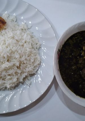 عکسی از دستور قرمه سبزی