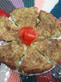 عکسی از دستور کوکو سیب زمینی خام(متفاوت)