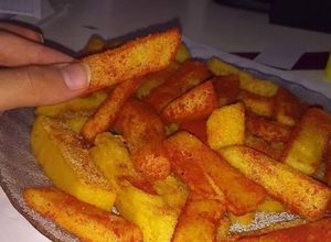 Una foto de Bastones de polenta
