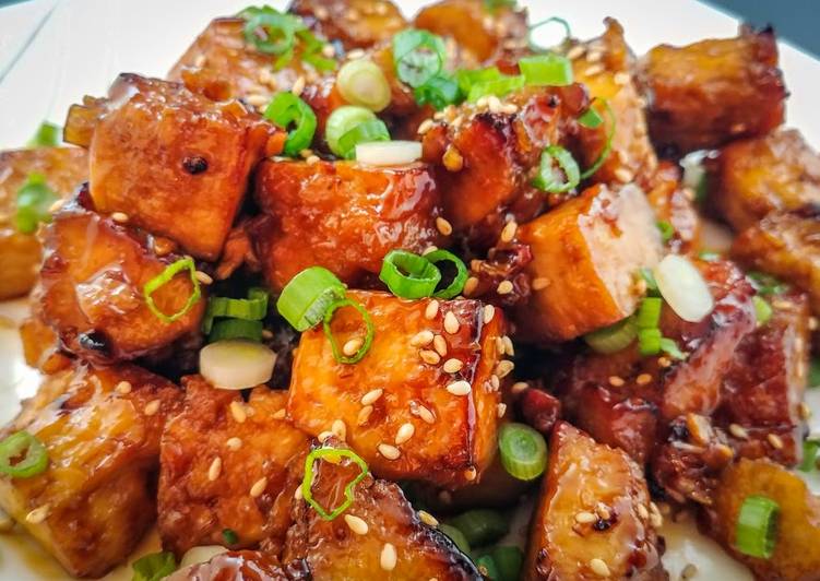 How to Prepare Quick Honey Sesame Tofu