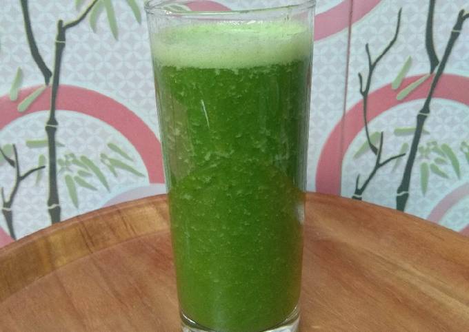 Cara Gampang Membuat Green Smoothie 🌿🍍🥒, Bisa Manjain Lidah