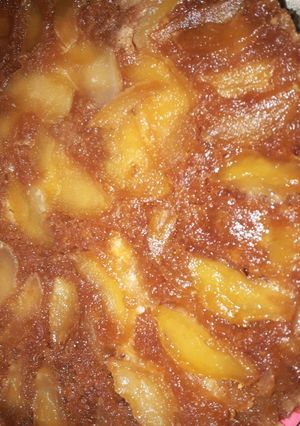 Una foto de "Tarta de manzana invertida"