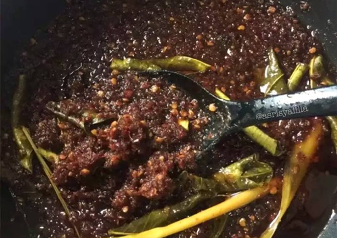 Sambal hitam ala bebek madura #SambalkuBedaLho #cookpadcommunity_Jakarta