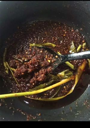 Foto resep Sambal hitam ala bebek madura #SambalkuBedaLho #cookpadcommunity_Jakarta