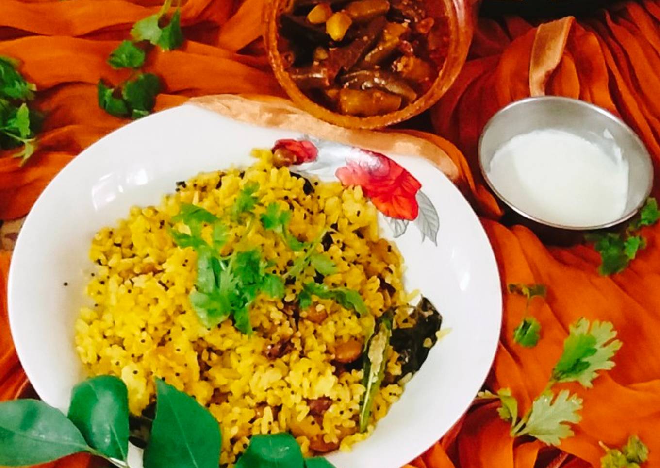 Mustard and tamarind rice 😋😋