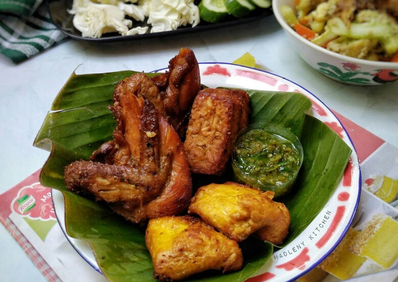 Baceman Ayam, Tahu & Tempe