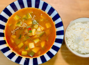 牛肉大醬湯 的食譜成品照片