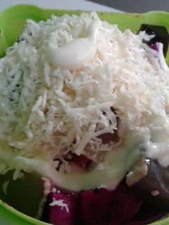 Foto resep Salad buah seadanya