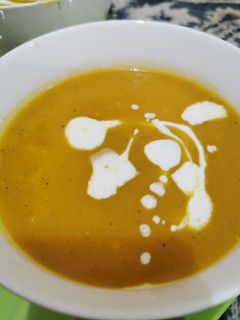 صورة لوصفة شوربة القرع