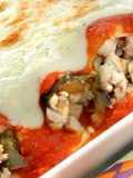 Canelones rellenos en microondas