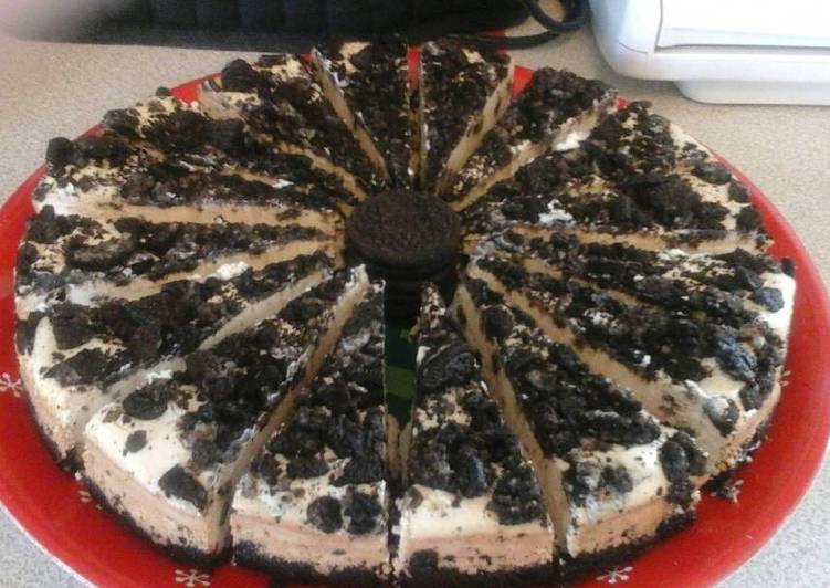 Steps to Prepare Super Quick Homemade Oreo cheesecake