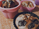 Muffins proteicos y saludables de plátano y avena