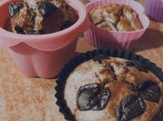 Una foto de muffins proteicos