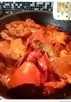 Foto resep Kepiting Asam Pedas