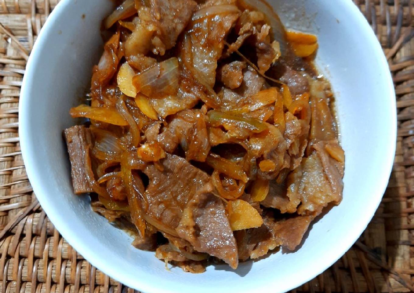 Beef Belly Teriyaki simpel
