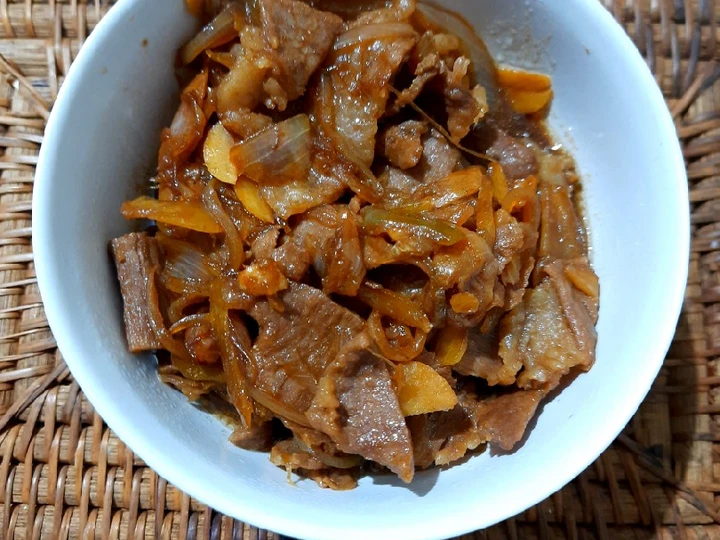 Langkah Gampang Menyiapkan Resep Beef Belly Teriyaki simpel yang Enak Banget