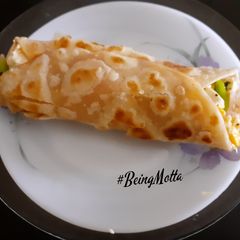 A picture of Corn-Paneer Roll.