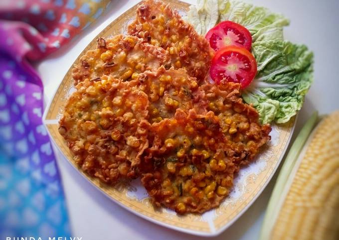 Resep: Bakwan Jagung Kriuk ala Menado Gampang
