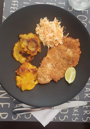 Una foto de Pescado empanizado