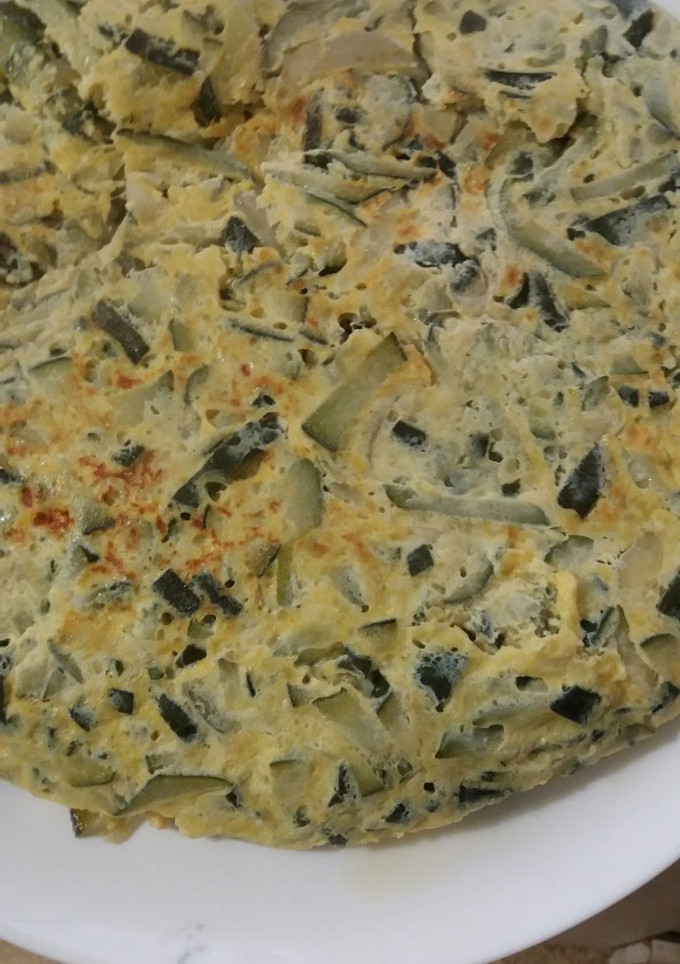 Una foto de Tortilla de calabacín
