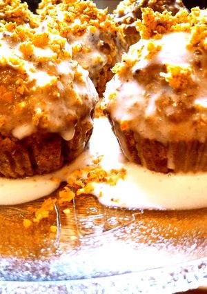 Φωτογραφία της συνταγής Vegan carrot 🥕 muffins without sugar 😋