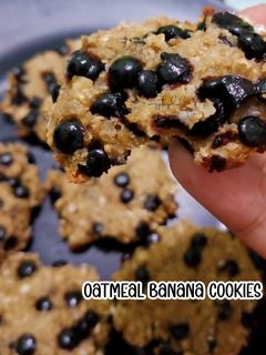Foto resep Oatmeal Banana Cookies