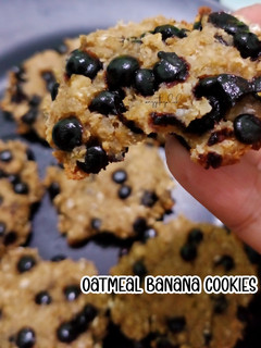 Foto resep Oatmeal Banana Cookies