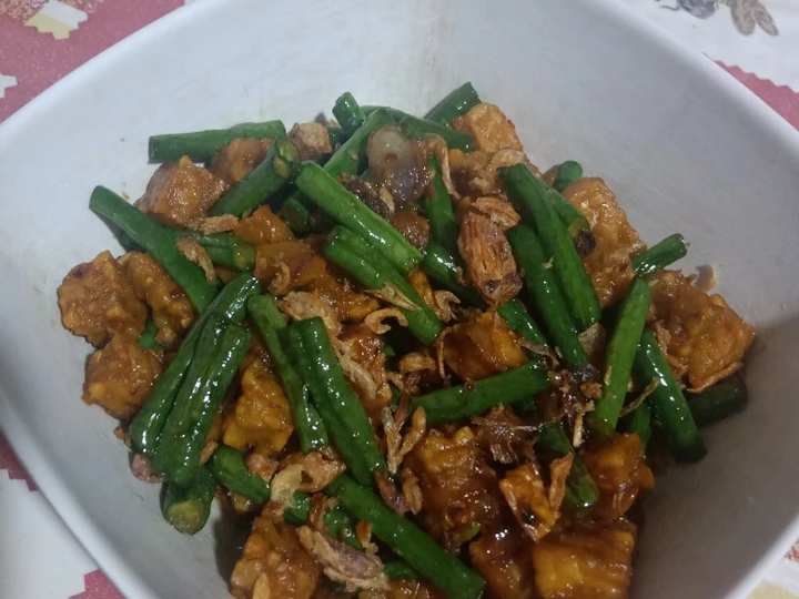 Langkah Gampang Menyiapkan Resep Tumis tempe dan kacang panjang yang Sempurna Anti Ribet, Bikin Ngiler