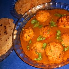 A picture of Moong Dal Kofta.