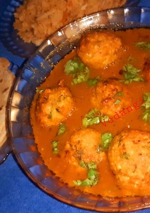 A picture of Moong Dal Kofta.