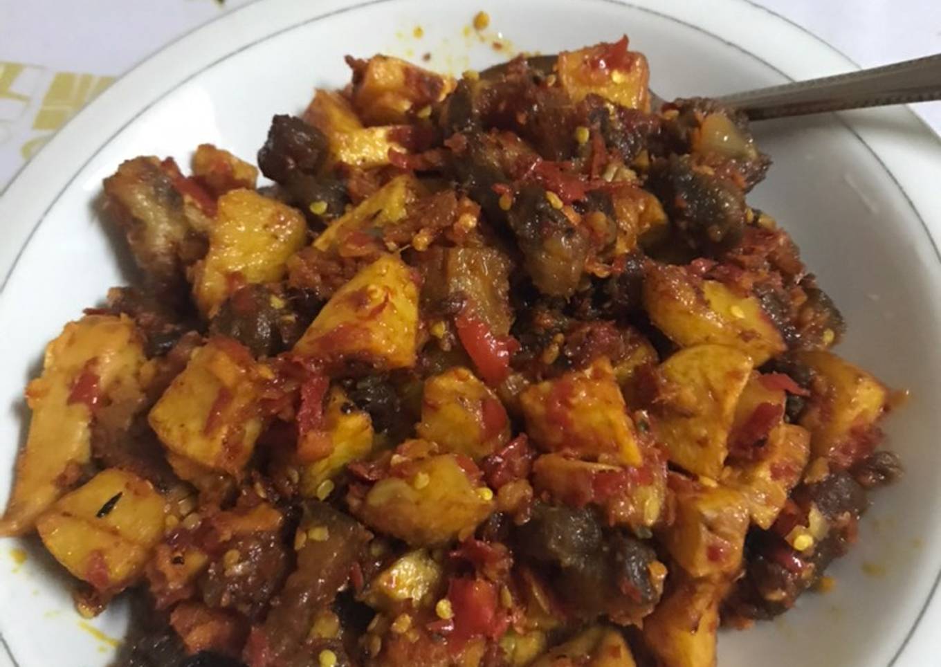 Daging goreng asamcekala