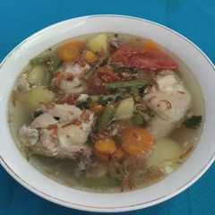 รูปของ Sup ayam sayuran