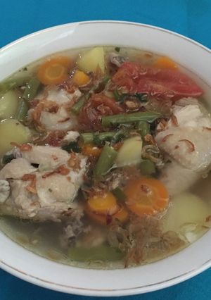 Foto resep Sup ayam sayuran