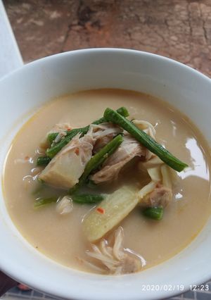 Foto resep Sayur nangka muda kacang panjang ala ndeso