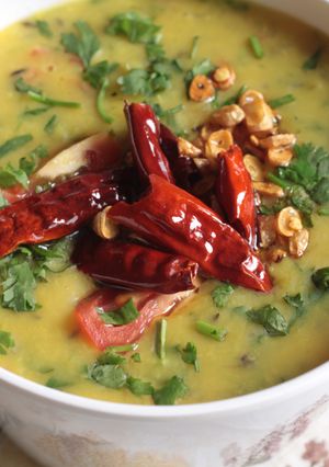 A picture of Methi Dal.
