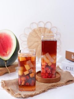 Foto resep Es Teh Tropikal
